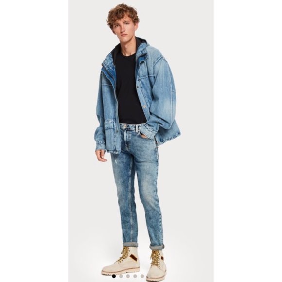 Scotch & Soda Other - Scotch and Soda SKIM ACID Wash jeans 33 X 32